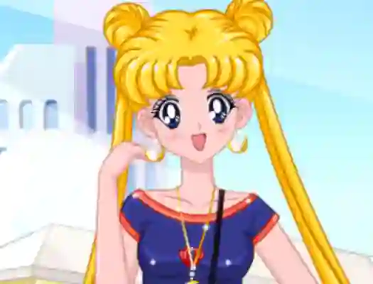 Гульня Sailor Scout`s Summer Style онлайн