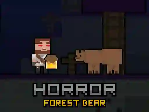 Гульня Horror Forest Bear онлайн