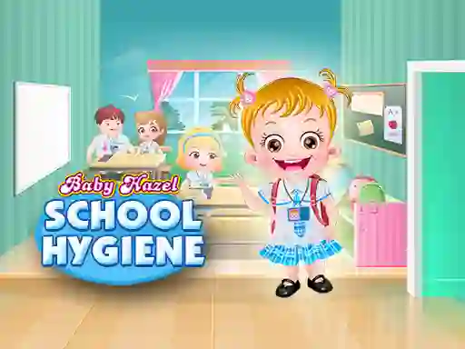Гульня Baby Hazel School Hygiene онлайн
