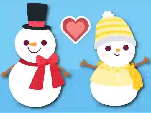 Гульня Love Snowballs Xmas онлайн