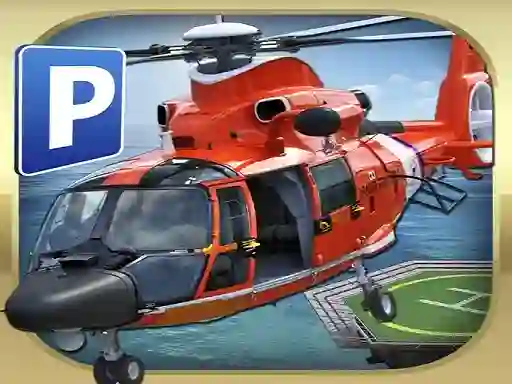 Гульня Helicopter Parking & Racing Simulator онлайн