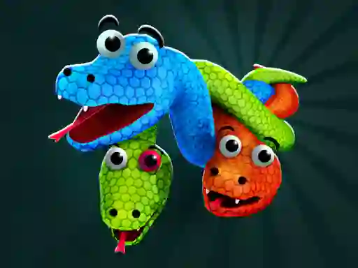 Гульня Tangled Snakes онлайн