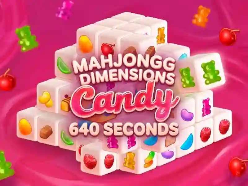 Гульня Mahjongg Dimensions Candy 640 seconds онлайн