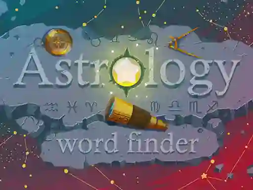 Гульня Astrology Word Finder онлайн