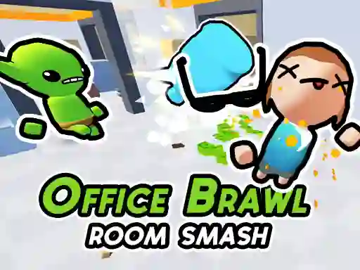 Гульня Office Brawl Room Smash онлайн