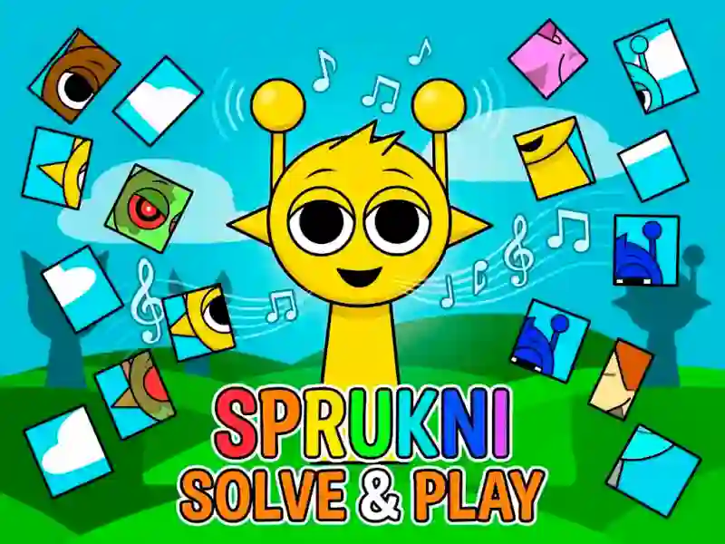 Гульня Sprunki Solve & Play онлайн