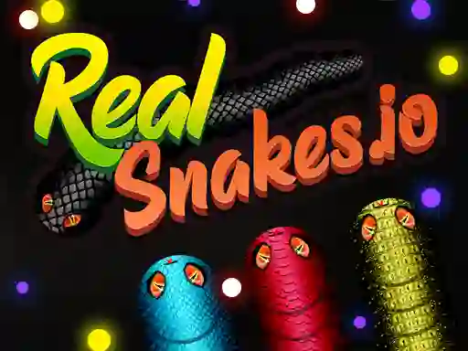Гульня Real Snakes.io онлайн