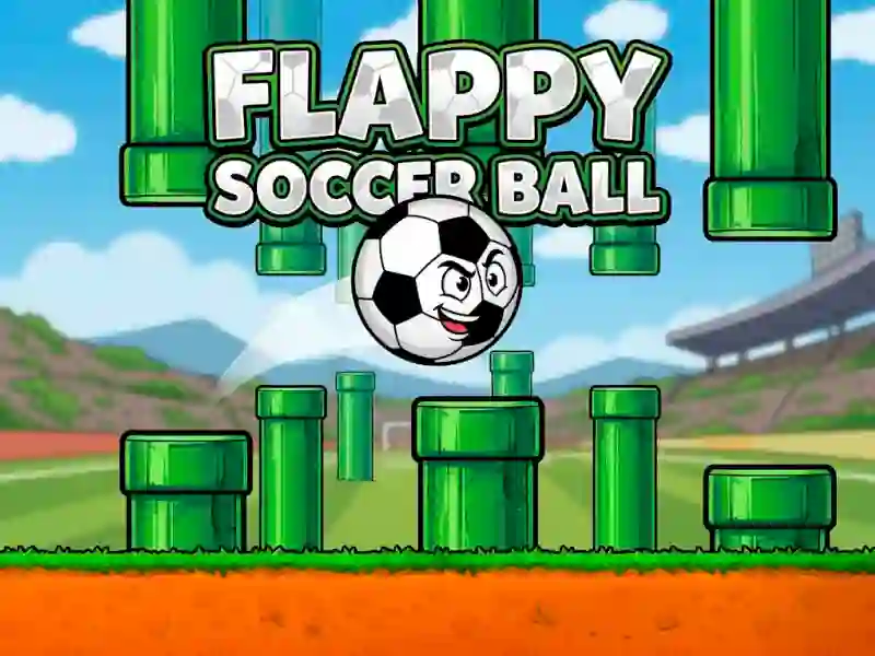Гульня Flappy Soccer Ball онлайн