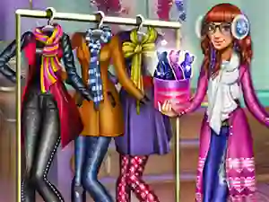 Гульня Tris Winter Fashion Dolly Dress Up онлайн