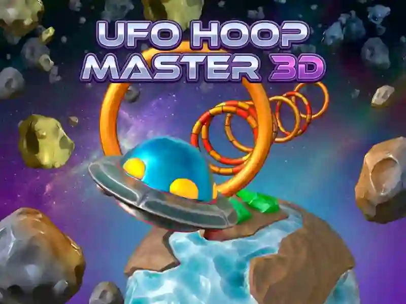 Гульня Ufo Hoop Master 3d онлайн