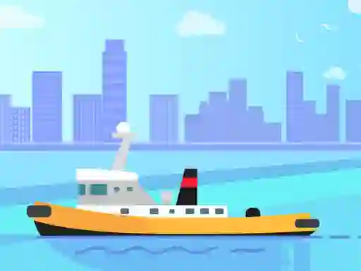 Гульня Big Boats Coloring онлайн