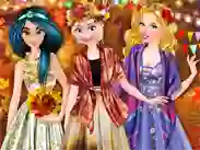 Гульня Autumn Ball at Princess College онлайн