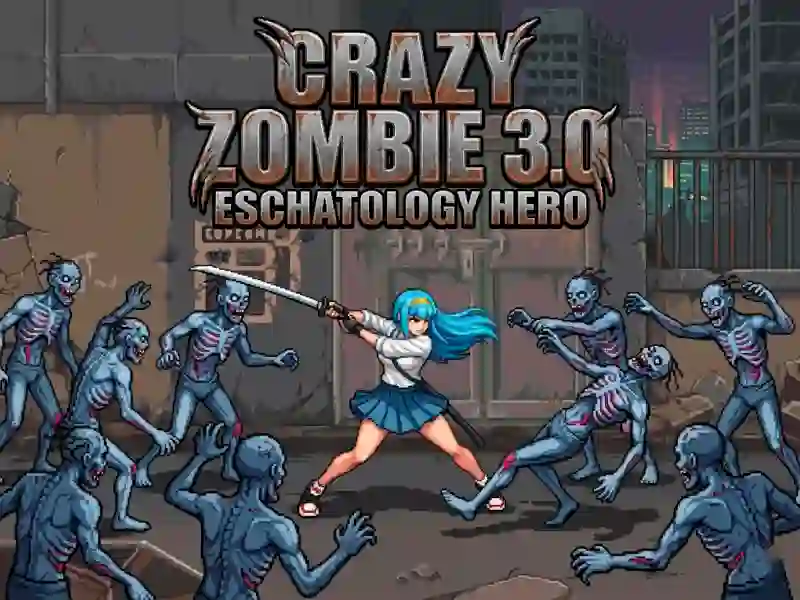 Гульня Crazy Zombie 3.0 Eschatology Hero онлайн