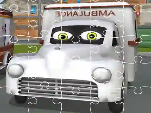 Гульня Ambulance Trucks Jigsaw онлайн
