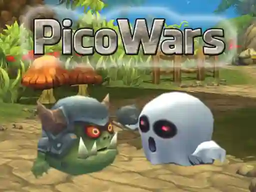 Гульня PicoWars онлайн