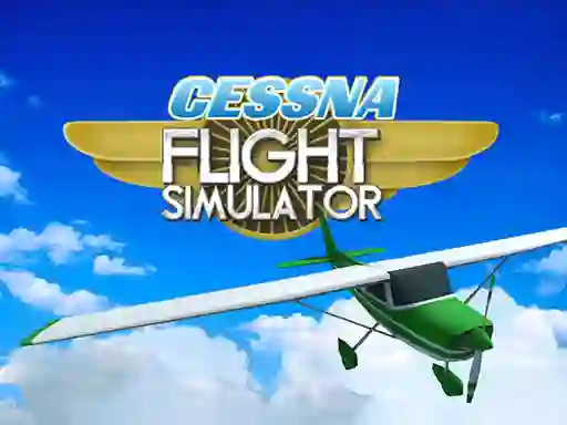 Гульня Cessna Flight Simulator онлайн