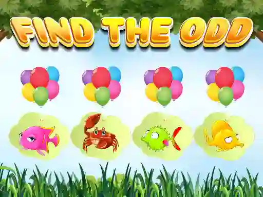 Гульня Find The Odd онлайн