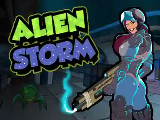 Гульня Alien Storm онлайн