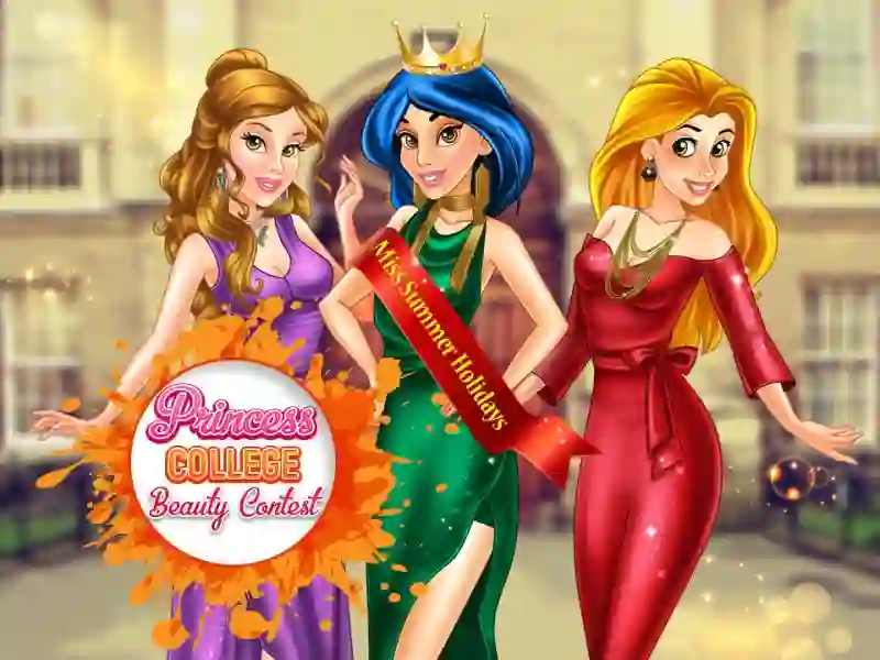 Гульня Princess College Beauty Contest онлайн