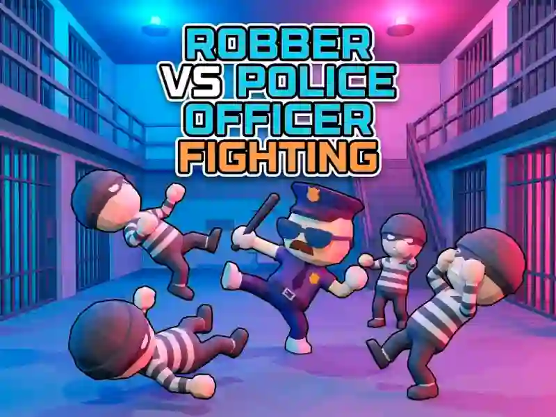 Гульня Robber Vs Police officer  Fighting онлайн