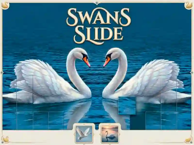 Гульня Swans Slide онлайн
