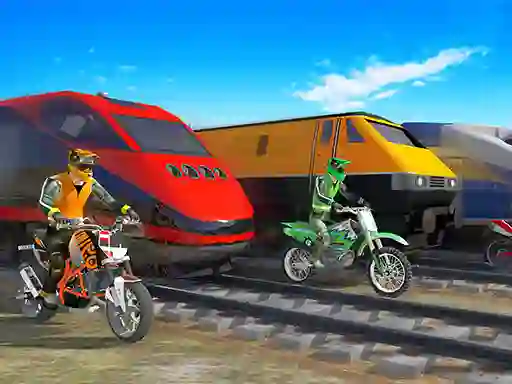 Гульня Bike vs Train онлайн