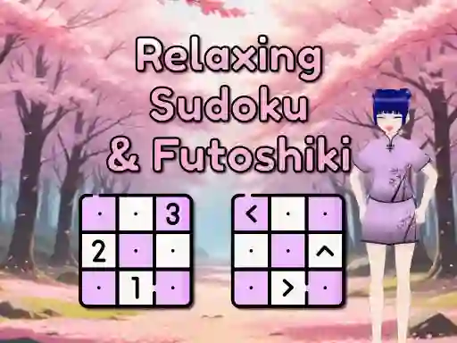 Гульня Relaxing Sudoku & Futushiki онлайн