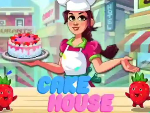 Гульня Cake House онлайн