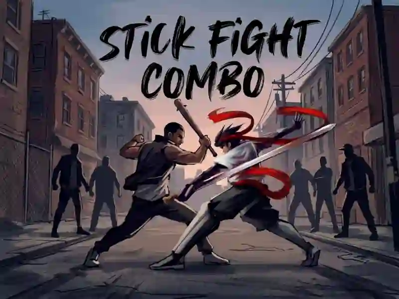 Гульня Stick Fight Combo онлайн