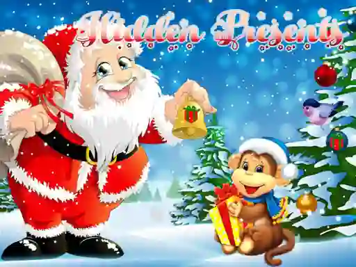 Гульня Santa Hidden Presents онлайн