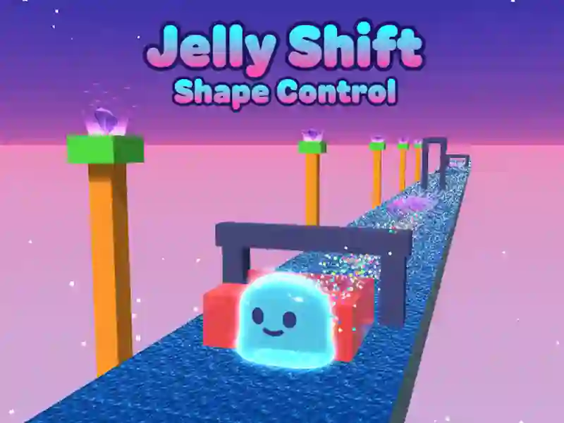 Гульня Jelly Shift Shape Control онлайн