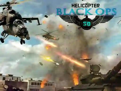 Гульня Helicopter Black Ops 3d онлайн