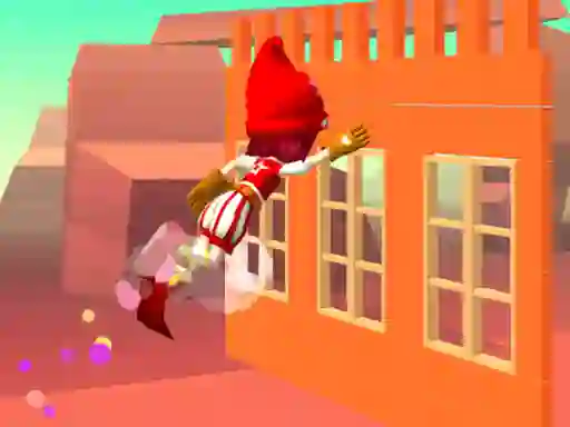 Гульня Jump The Wall онлайн