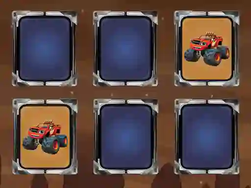 Гульня Monster Trucks Memory онлайн