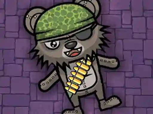 Гульня Zombies Bears Shooting онлайн