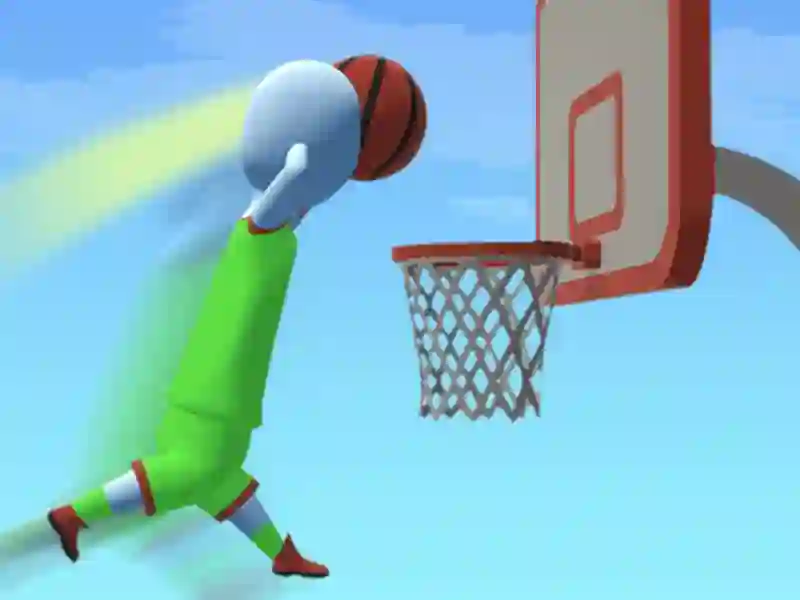 Гульня Tallman Dunk Rush онлайн