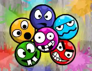 Гульня Smashed Paints онлайн