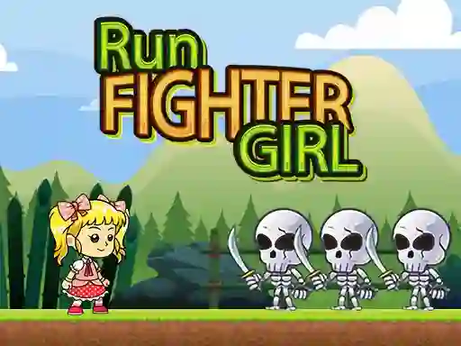 Гульня Run Fighter Girl онлайн