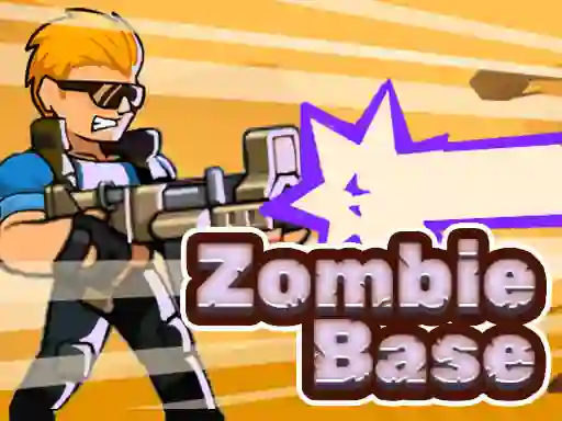 Гульня Zombie Base онлайн