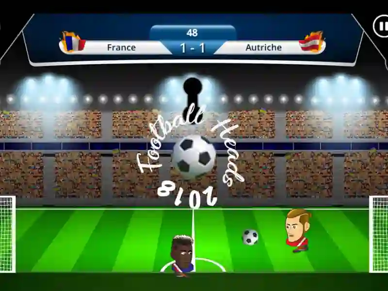 Гульня Football Heads 2018 онлайн