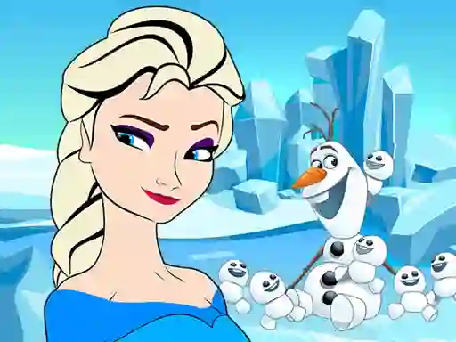 Гульня Princess Elsa Hidden Hearts онлайн