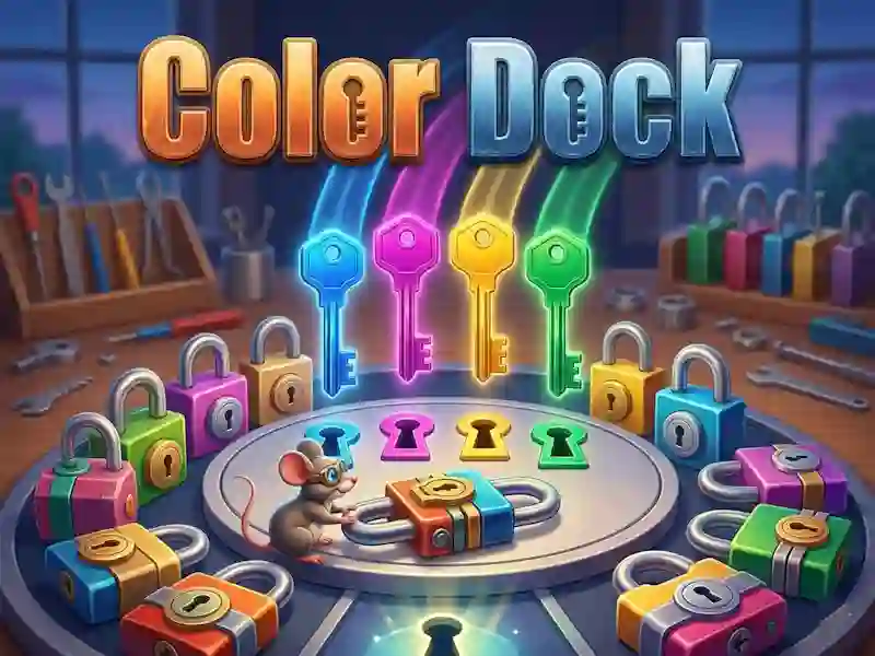 Гульня Color Dock онлайн