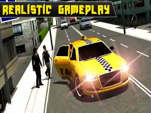 Гульня Crazy Taxi Car Simulation онлайн