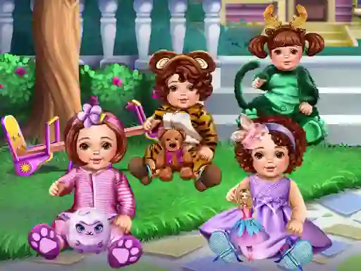 Гульня Kindergarten: Dress Up онлайн