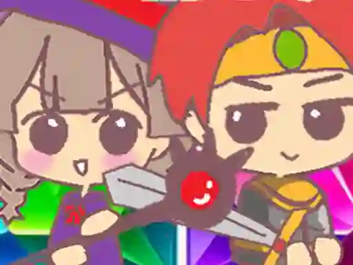 Гульня 3 match puzzle battle онлайн