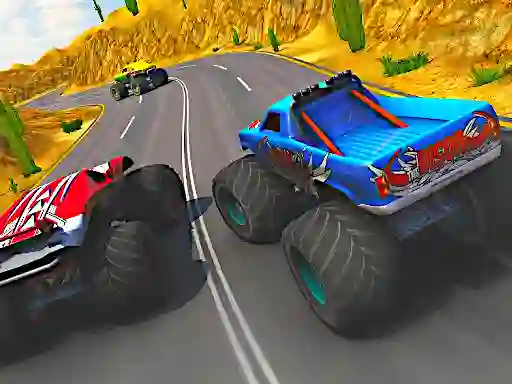 Гульня Monster Truck Extreme Racing онлайн