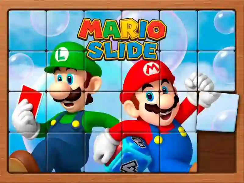 Гульня Mario Slide онлайн