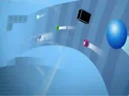 Гульня Crazy Rushing Ball онлайн