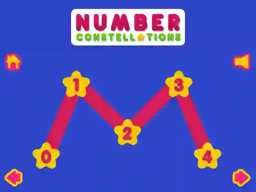 Гульня Number Constellations онлайн