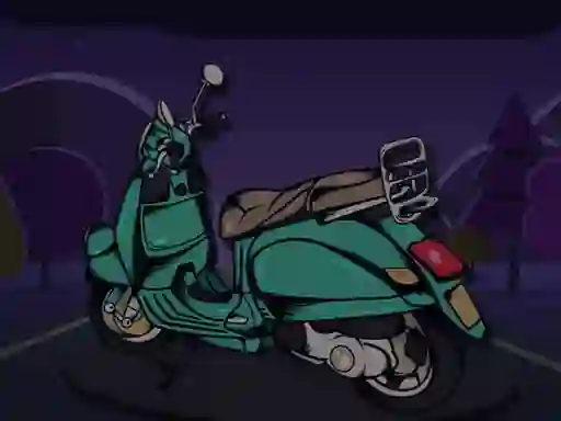 Гульня Classic Scooter Memory онлайн